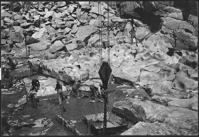 File:Pathfinder Dam bedrock foundation.jpg